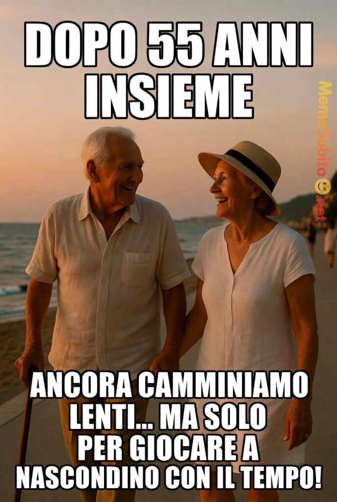 55 anni insieme