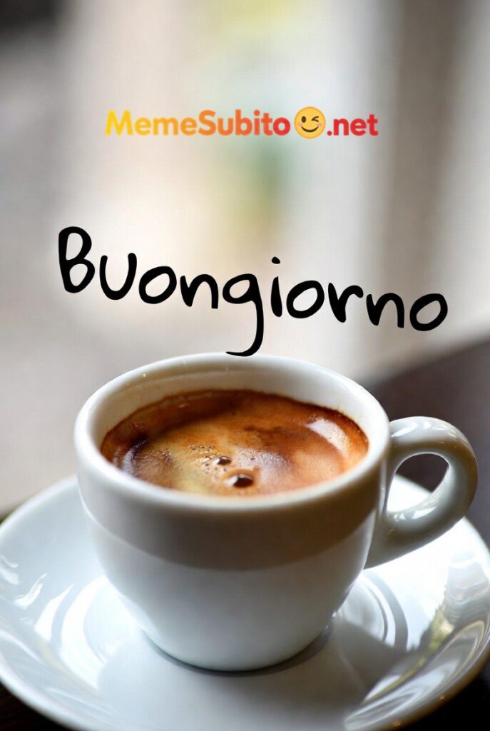 Buongiorno con caffè