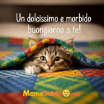Buongiorno con gattino #1 – Il primo gattino del buongiorno