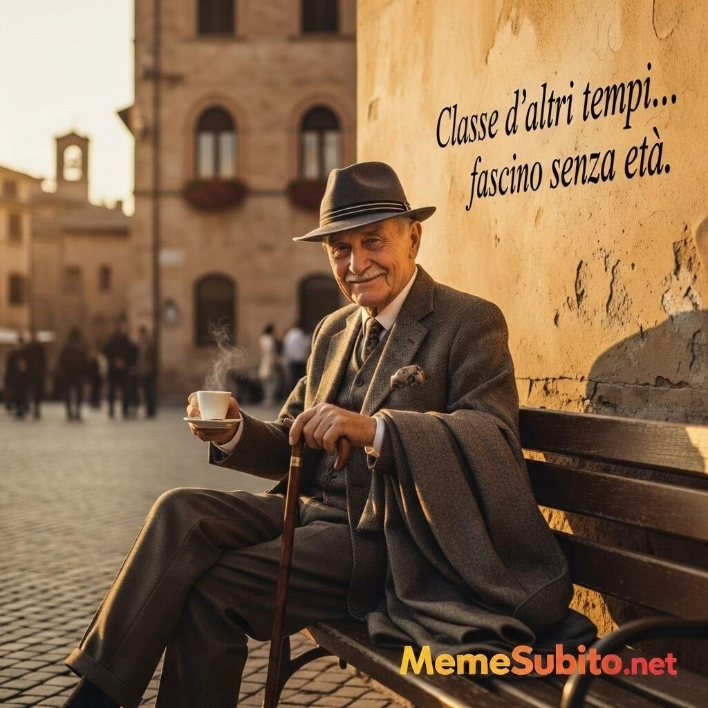 Classe di altri tempi