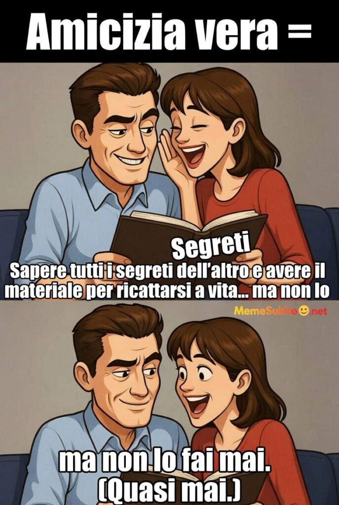 amicizia e segreti