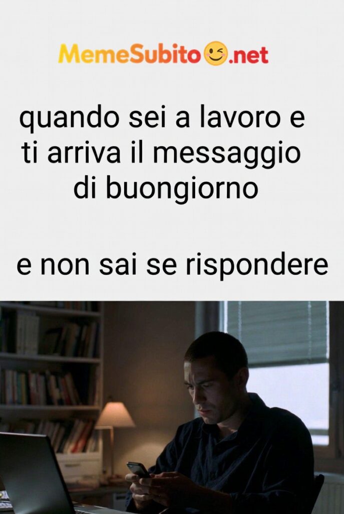 buongiorno a lavoro