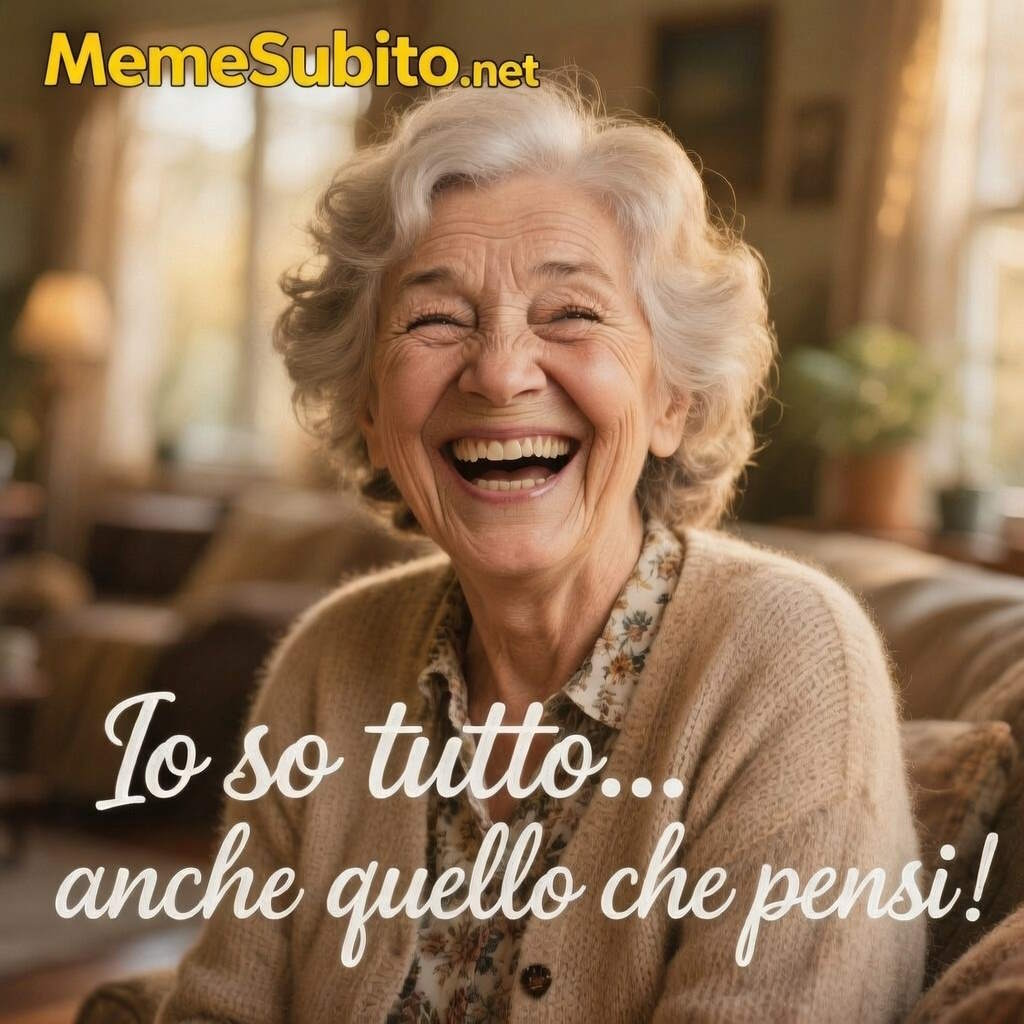 la nonna sa tutto