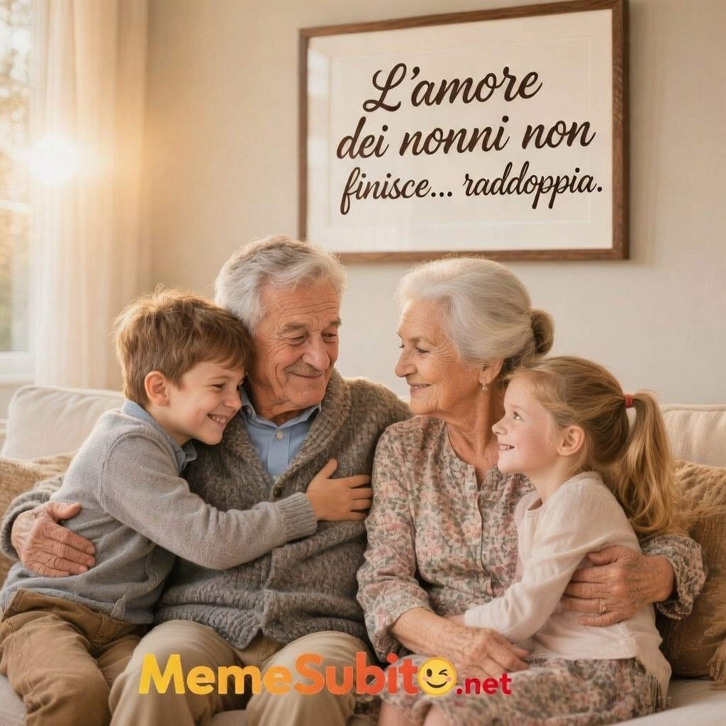 l’amore dei nonni