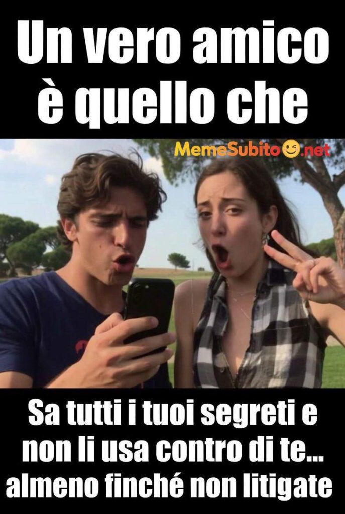 Amici e le avventure – Meme amicizia comico [Amicizia]
