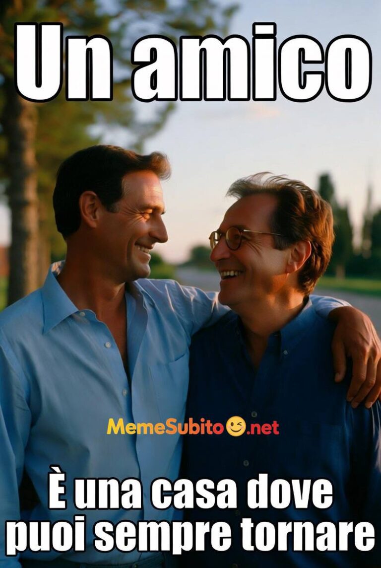 Meme amicizia italiana #7 – Momenti indimenticabili con gli amici