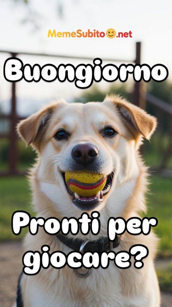 Meme cani divertentissimi #18 – Cane italiano in vacanza