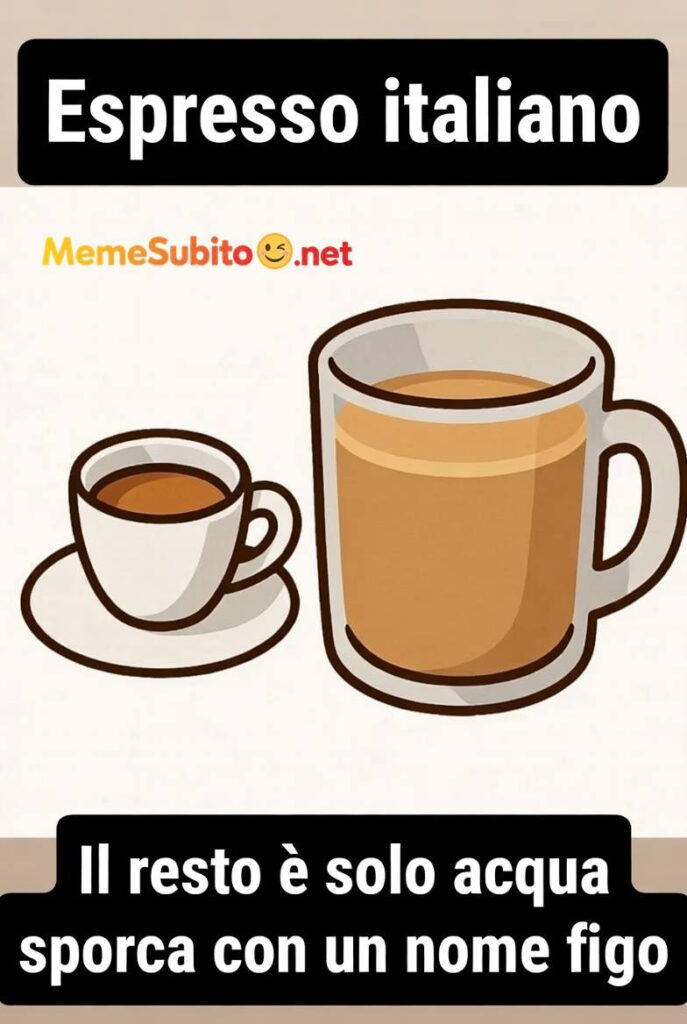 Meme cibo italiano #6 – Mangiare è una cosa seria