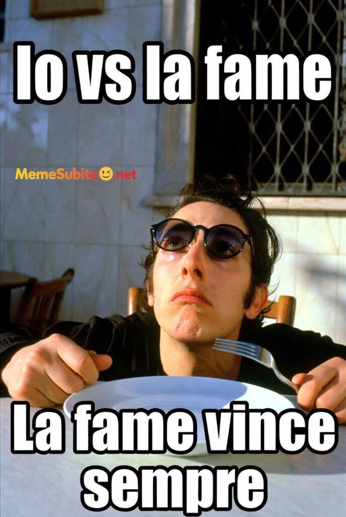 Pranzo della domenica – Meme cibo [Cibo]