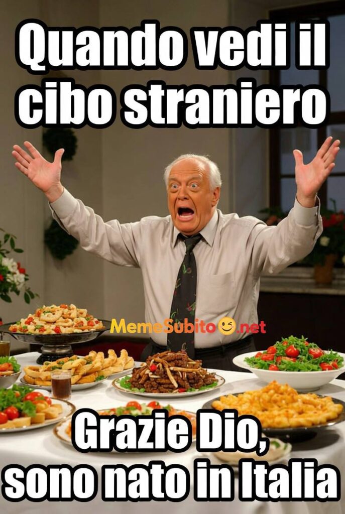 Mangiare bene è vivere bene – Meme cibo divertentissimo [Cibo]