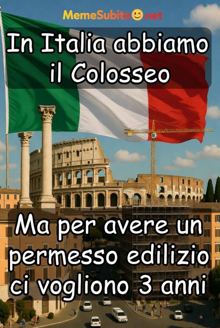 Meme italiani divertenti #3 – Carattere italiano