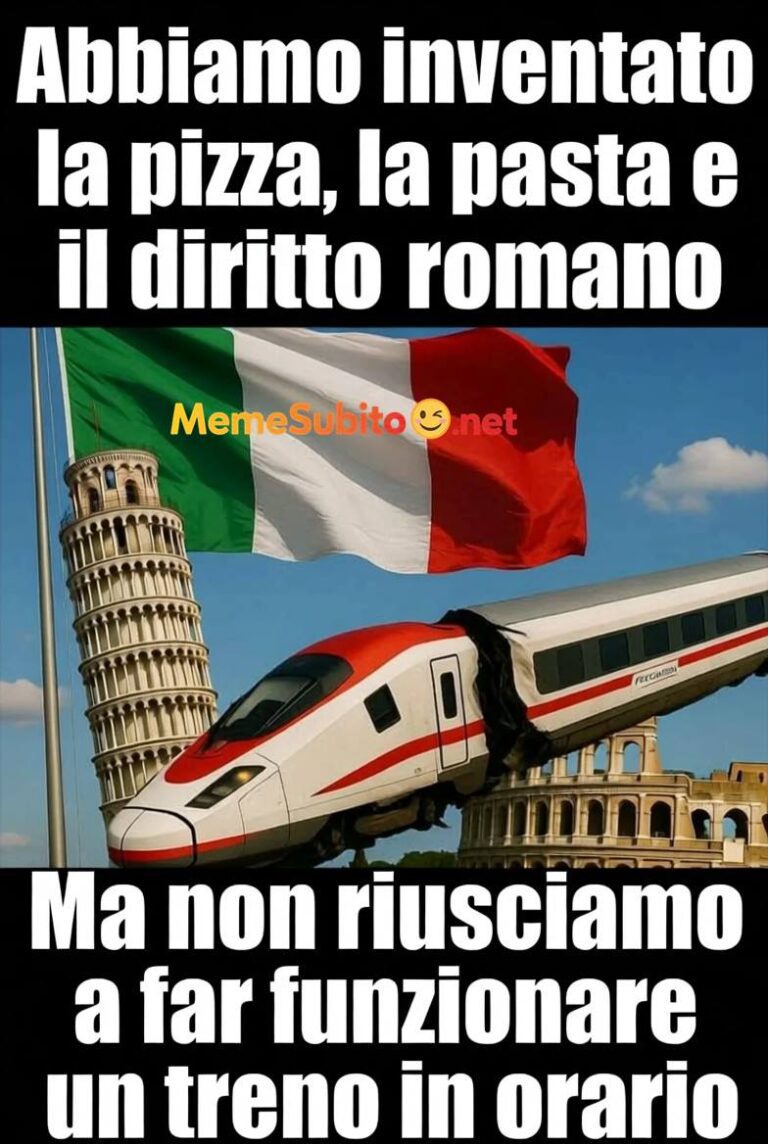 Meme italiani divertenti #7 – L'italiano al volante
