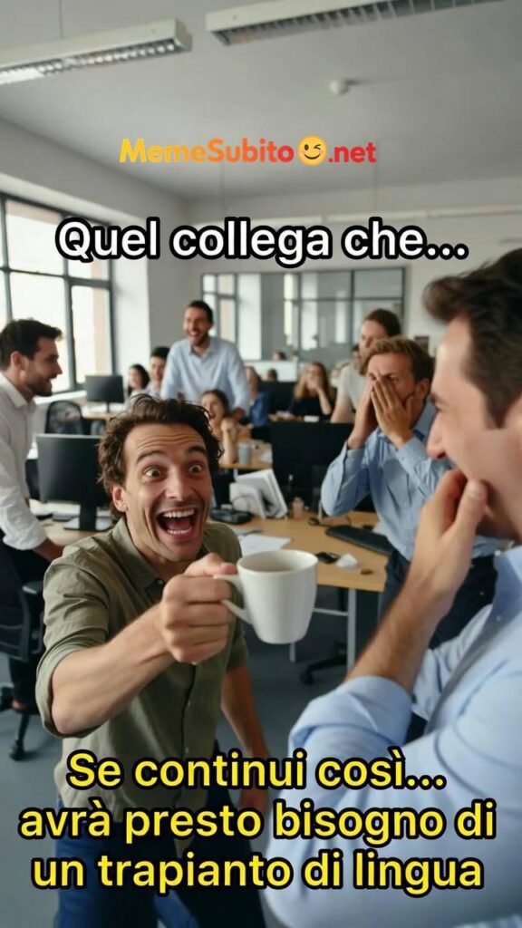 Meme lavoro italiano #11 – La scadenza è domani