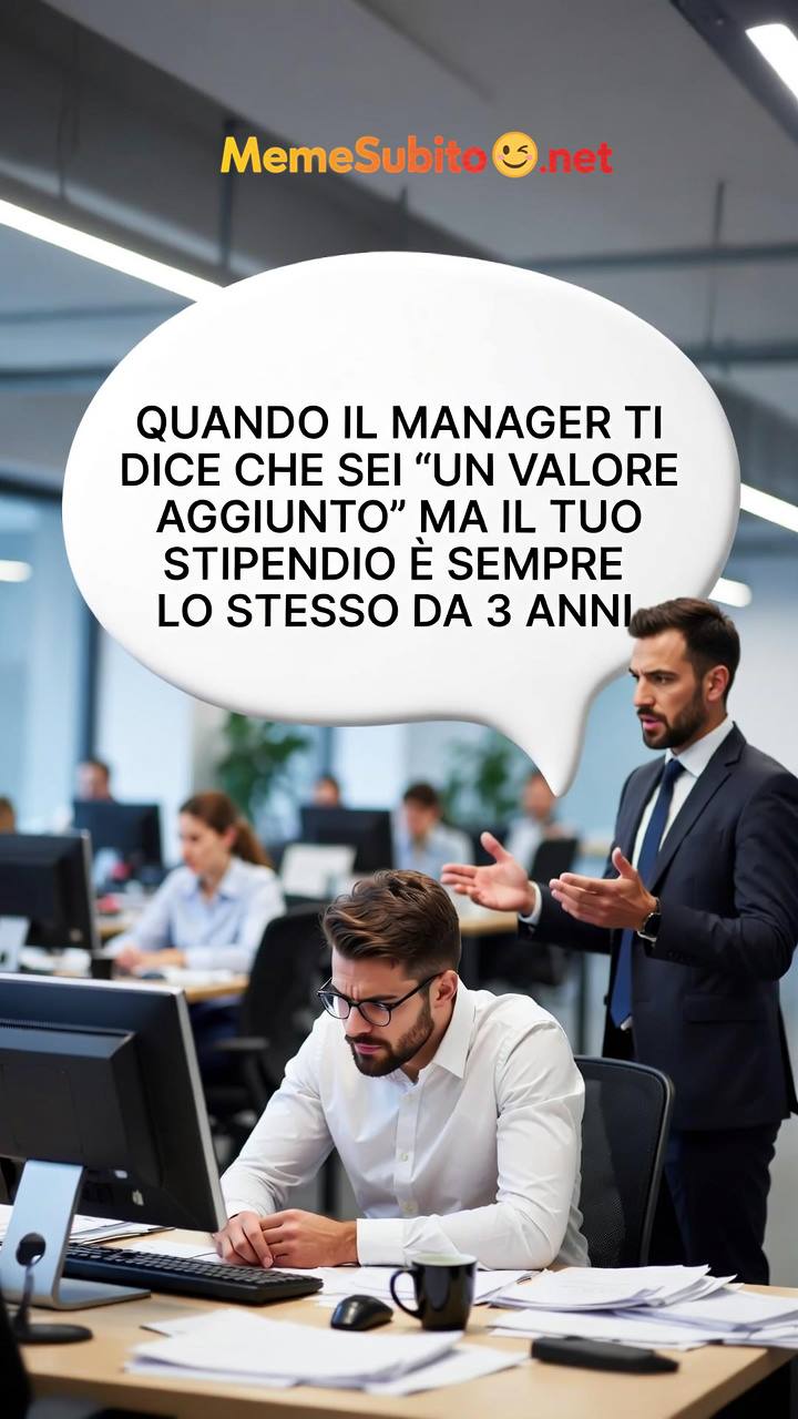 Meme ufficio italiano #19 – La riunione inutile