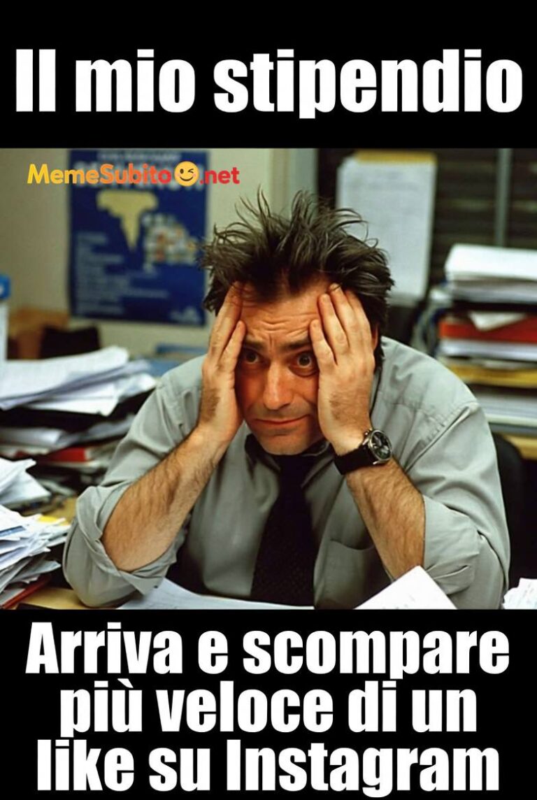 Meme ufficio italiano #5 – Statistiche del lunedì in ufficio