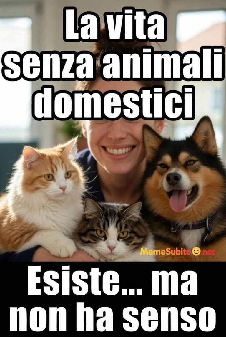 Meme animali assurdi #11 – Immagini animali divertenti italiani