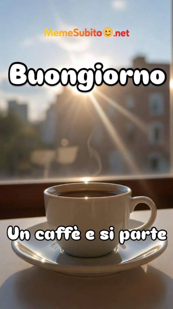 Meme caffè italiano #1 – Il primo caffè del mattino