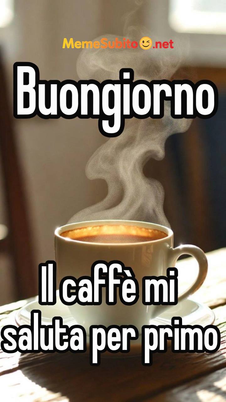 Meme caffè esilarante #17 – Prima il caffè poi tutto il resto