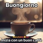 Meme caffè comico #3 – Il caffè risolve tutto