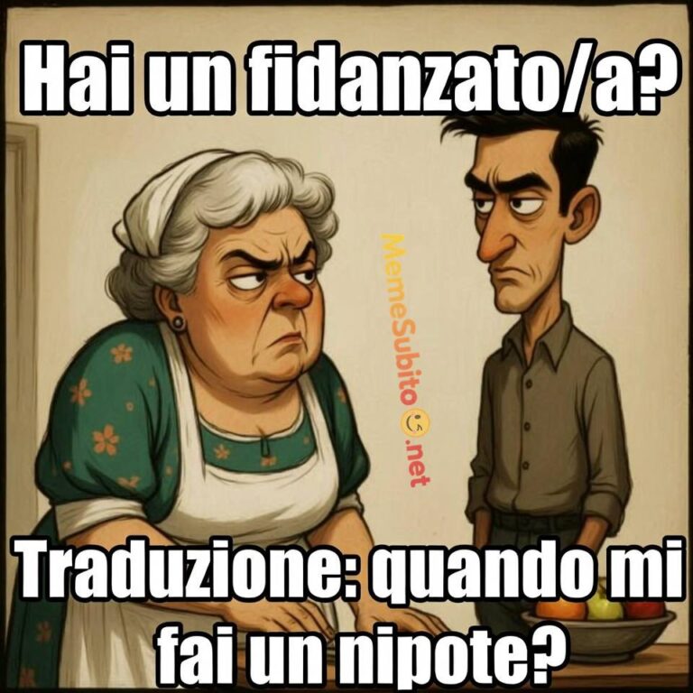 Meme famiglia buffa #13 – Italiani in famiglia
