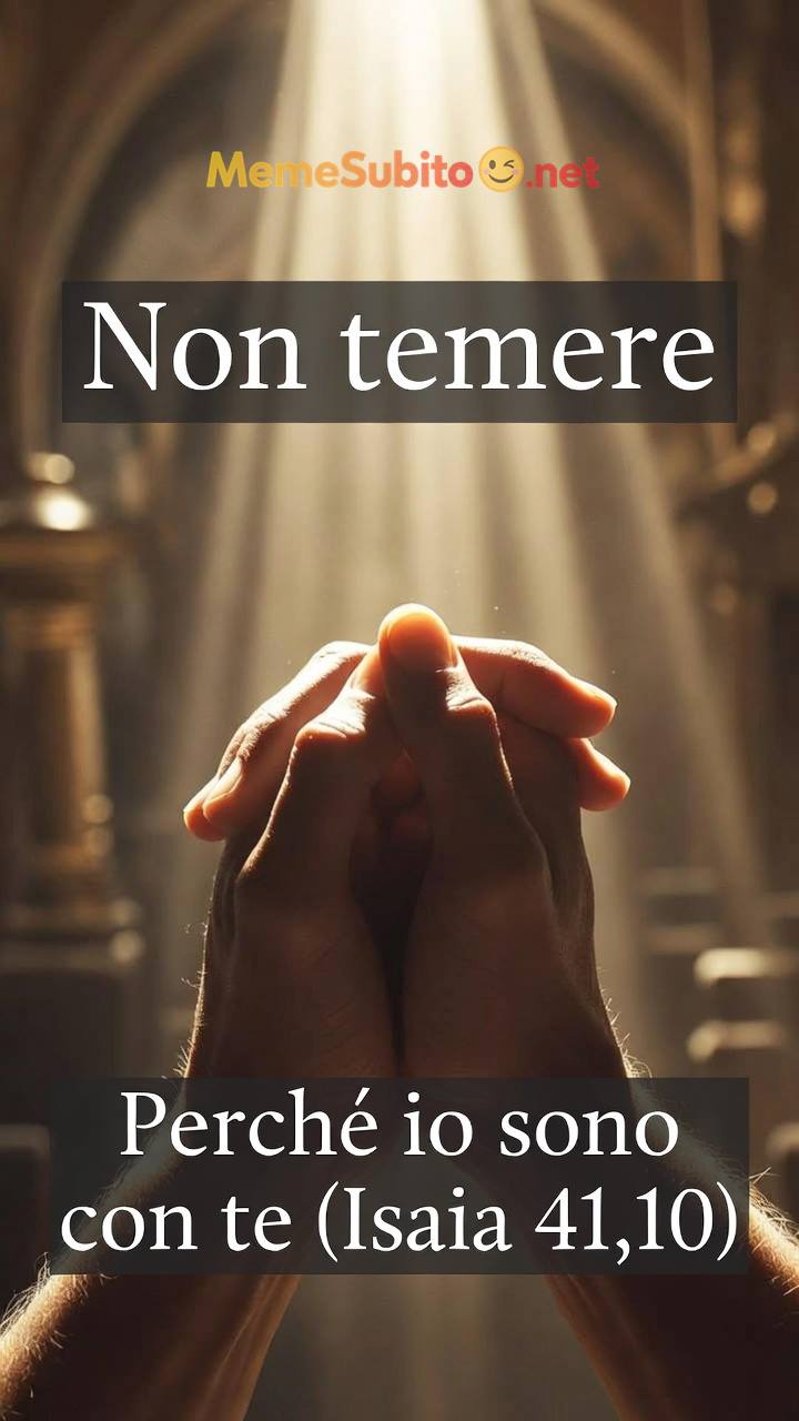 Meme religione italiana #1 – Il miglior meme di fede